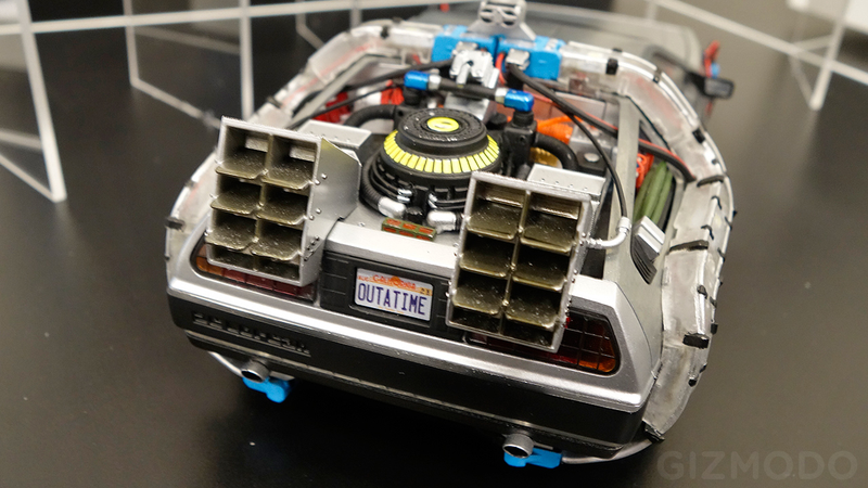 Illustration for article titled Only Time Travel Can Make this Perfect BTTF DeLorean Arrive Any Sooner